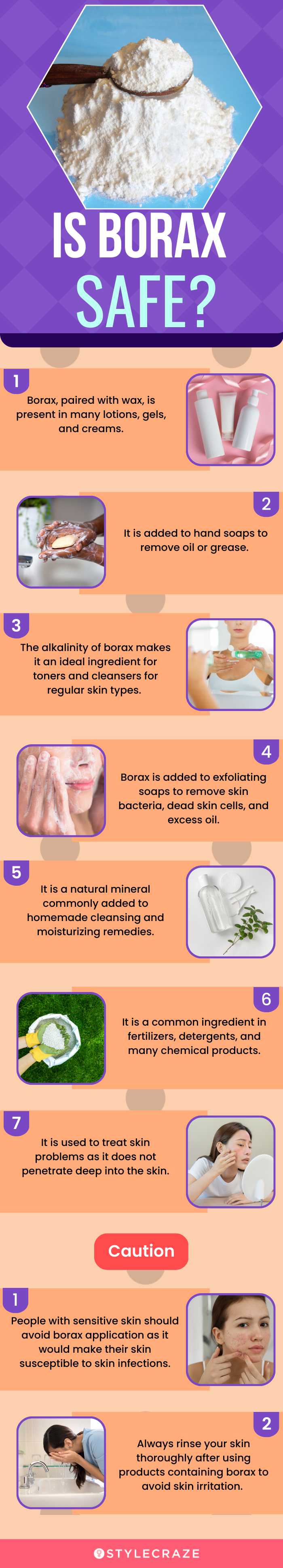 is borax safe (infographic)