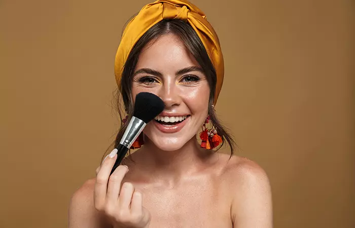 It May Keep The Makeup On Your Face Intact