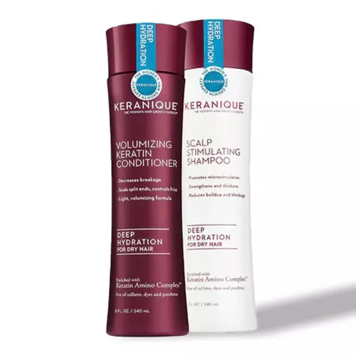 Keranique Keratin Amino Complex Shampoo and Conditioner Set