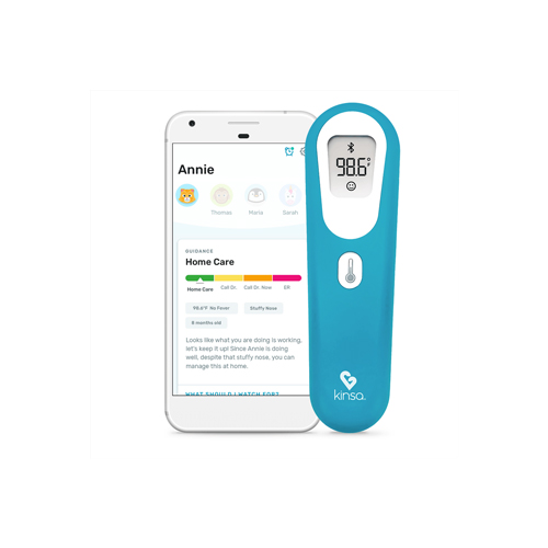 Kinsa QuickScan Non-Contact Smart Forehead Thermometer