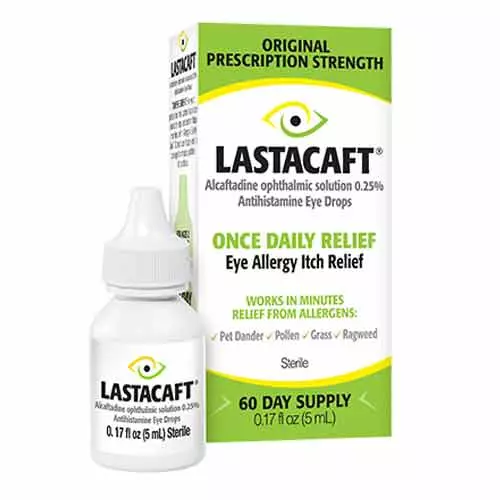 Lastacaft Once Daily Eye Allergy Itch Relief Drops