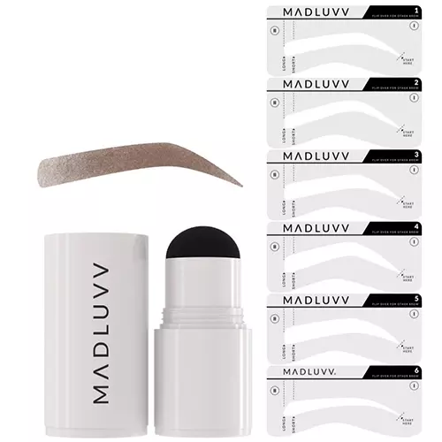 MADLUVV Patented Eyebrow Stamp Stencil Kit