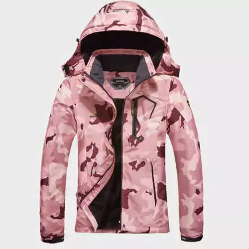 MOERDENG Waterproof Hooded Jacket