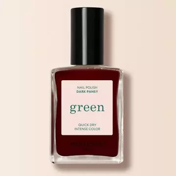 Manucurist Green Nail Polish- Dark Pansy Burgundy