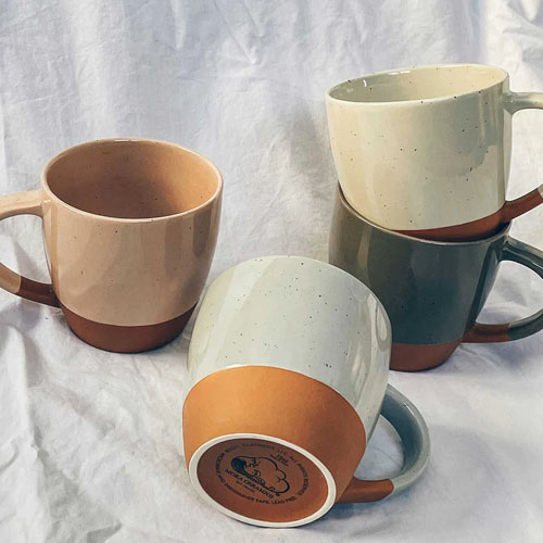 Mora Ceramic Large Latte Mug Set-Assorted Neutrals