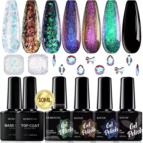 Morovan Chameleon Gel Nail Polish Set