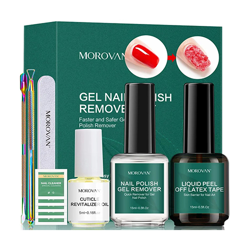 Morovan Nail Remover Gel Paint Removal Kit