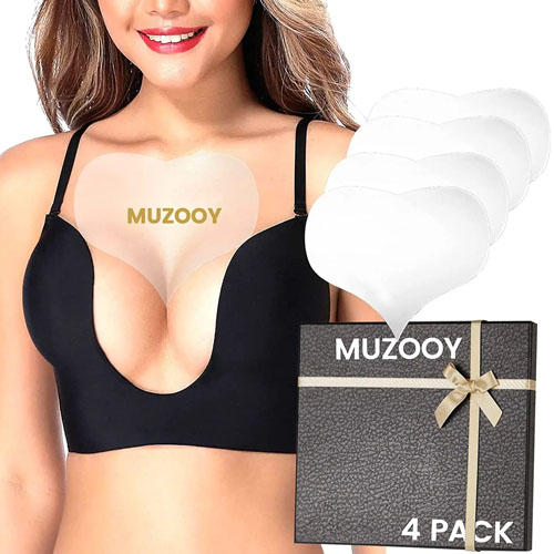 Muzooy 4 Pack Chest Wrinkle Pads