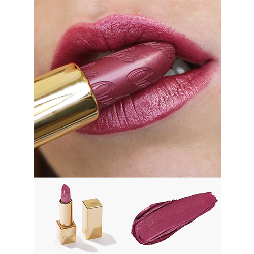 Oulac Metallic Burgundy Lipstick For Women- Love Particle(03) Metallic Burgundy
