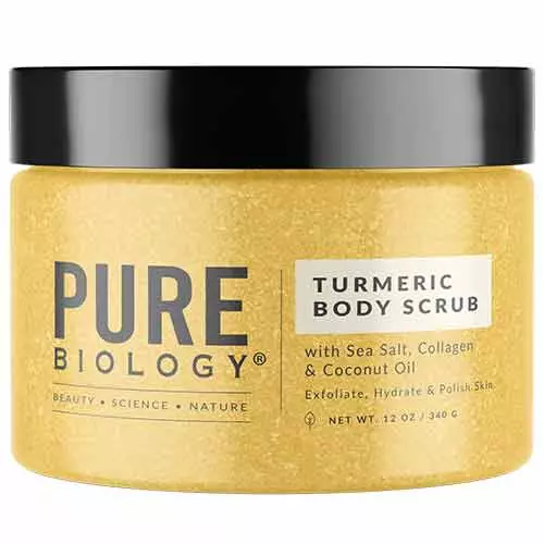 Pure Biology Turmeric Body Scrub