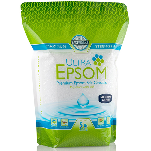 SaltWorks Ultra Epsom Bath Salt