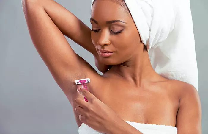 Shaving Underarm Hair