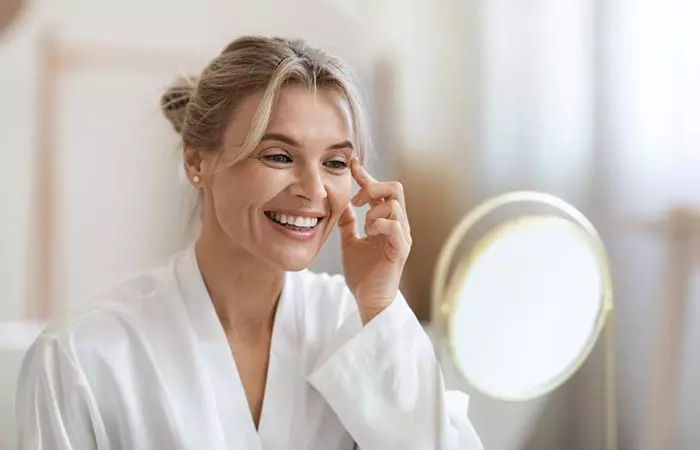 Smiling Can Cause Wrinkles