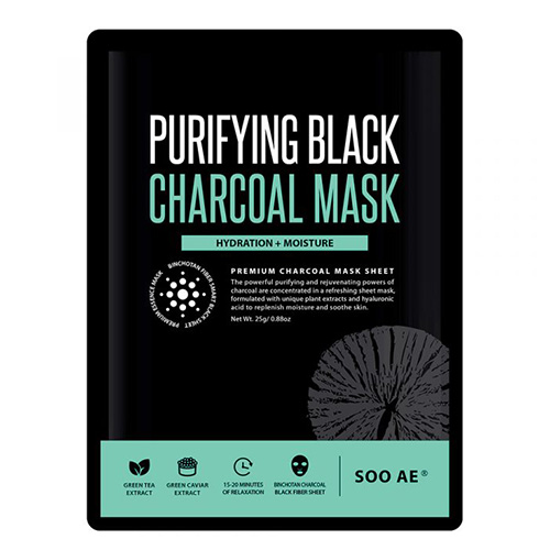 Soo'AE Purifying Black Charcoal Mask