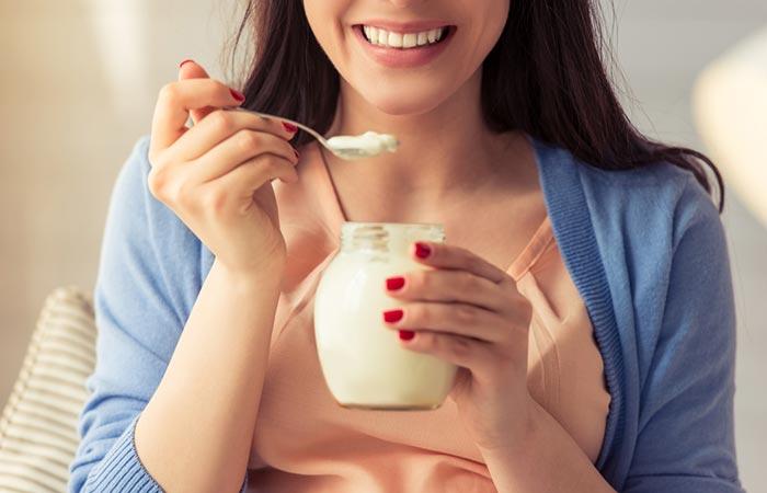 Try Eating Yogurt