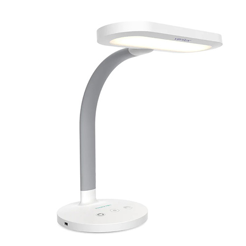 Verilux HappyLight Duo 2-in-1 Light Therapy & Task Desk Lamp