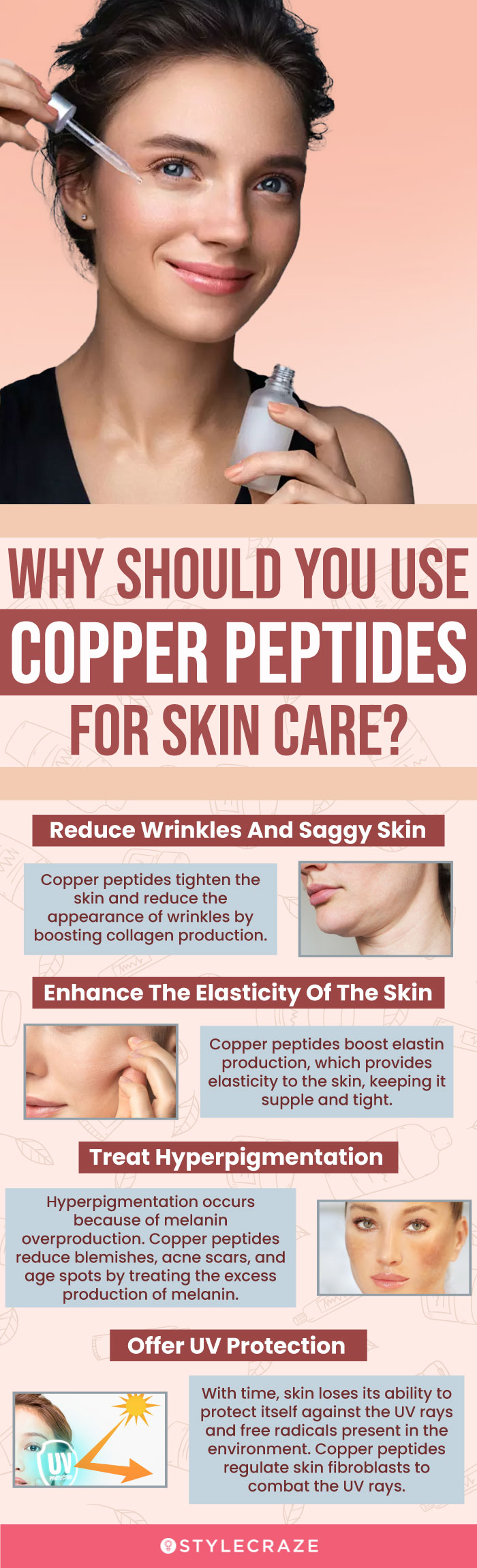 why should you use copper peptides for skin care (infographic)