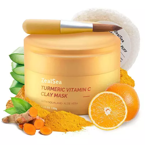 ZealSea Turmeric Vitamin C Clay Mask