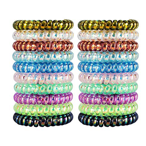 79STYLE Spiral Coil Hair Ties