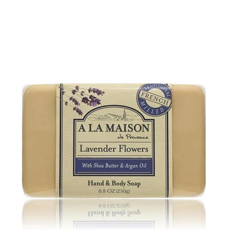 A LA MAISON de Provence Lavender Flowers Soap Bar