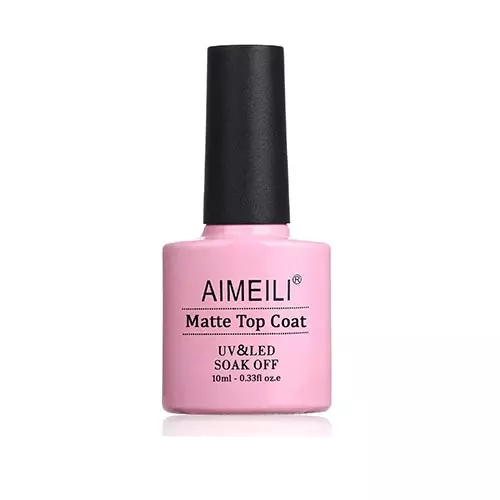 AIMEILI UV & LED Soak Off No Wipe Matte Top Coat