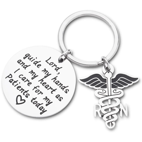 Aizza Beata Nurse Prayer Keychain