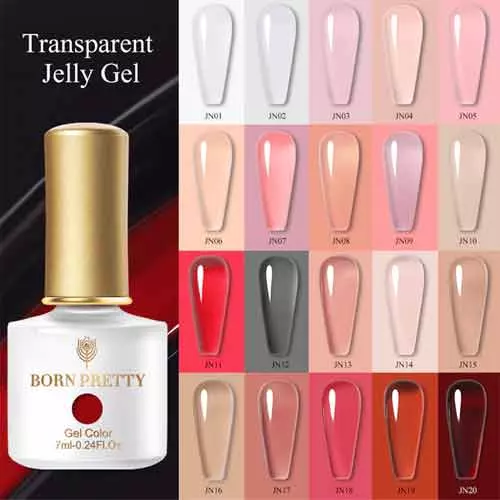 BORN PRETTY Pearl Nail Polish Set