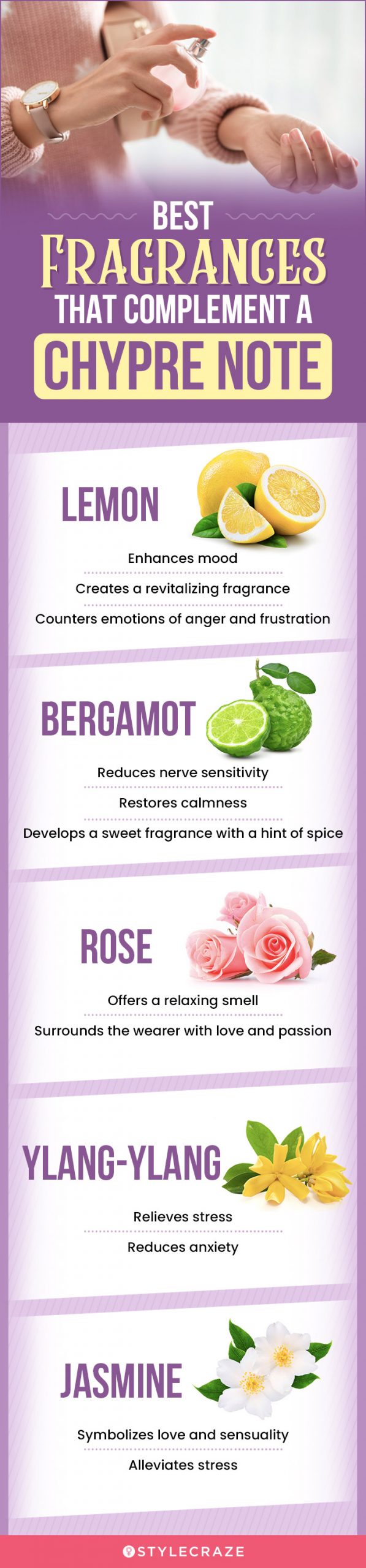 Best Fragrances That Will Complement A Chypre Perfume (infographic)