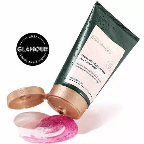 Biossance Squalane + Elderberry Jelly Cleanser