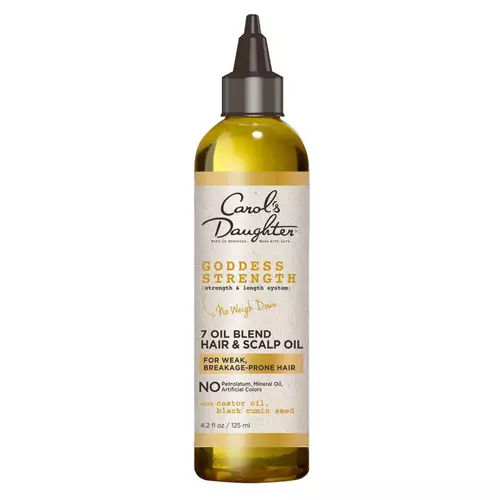 Carol’s Daughter Goddess Strength 7 Oil Blend Scalp & Hair Treatment Oil to Strengthen & Lengthen Curls