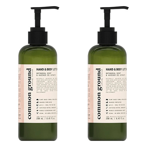 Common Ground All Natural Shampoo And Conditioner Set