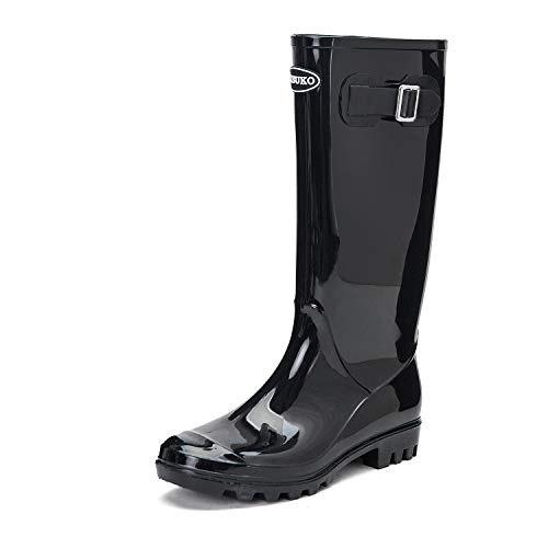 DKSUKO Women's Tall Rain Boots
