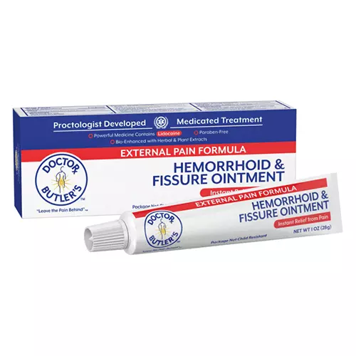 Doctor Butler's External Hemorrhoid & Fissure Ointment