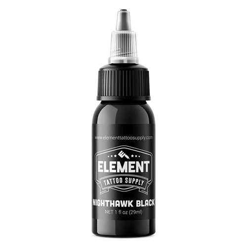 Element Tattoo Supply Black Tattoo Ink