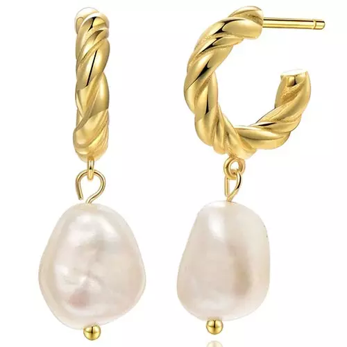 Baroque Pearl Earrings