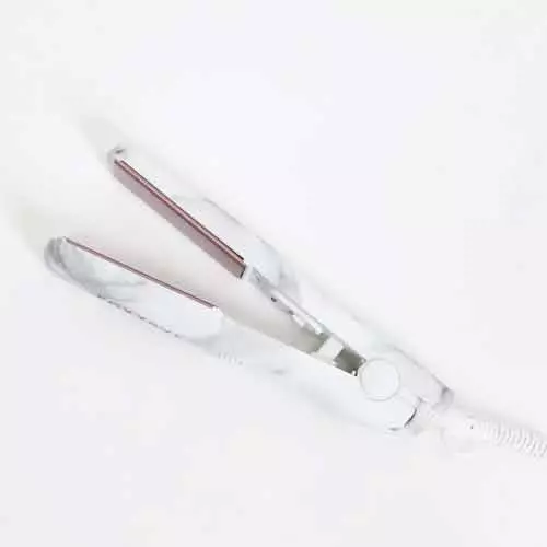 FoxyBae Mini Travel Marble Flat Iron