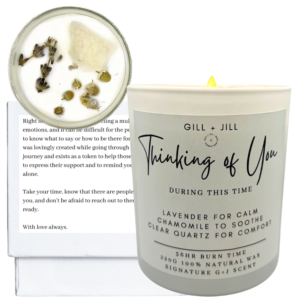 Gill & Jill Thinking Of You Scented Aromatherapy Candle
