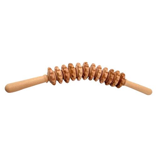 Healthy Organic Shop Curved Wooden Massage Roller