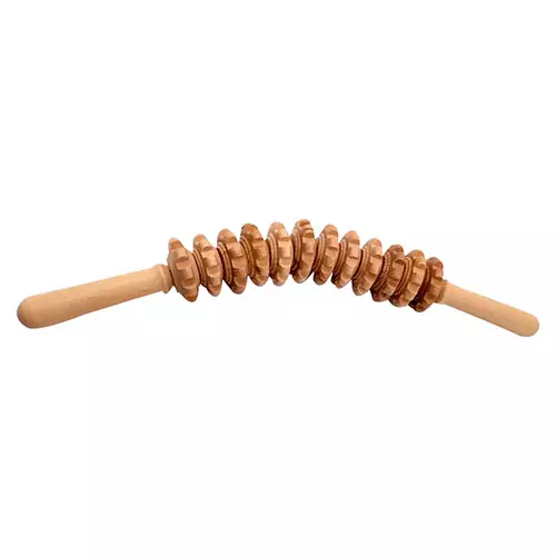 Healthy Organic Shop Curved Wooden Massage Roller