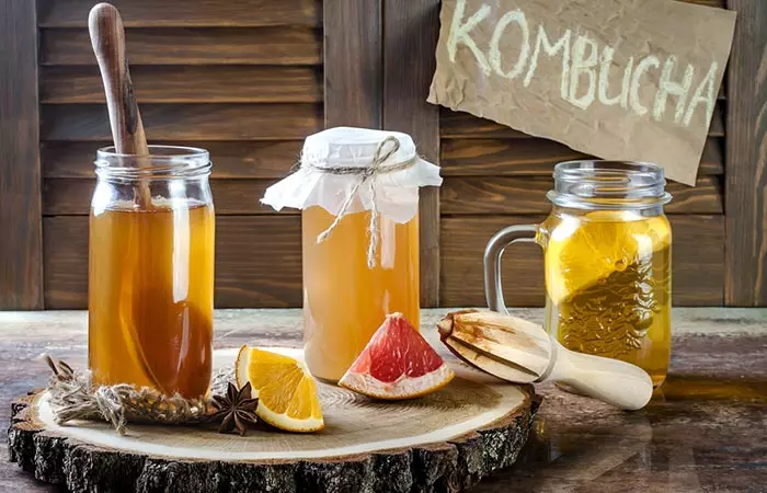 Kombucha for lactose intolerance
