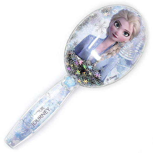 Luv Her Frozen 2 Girls Snowflake Confetti Hair Brush