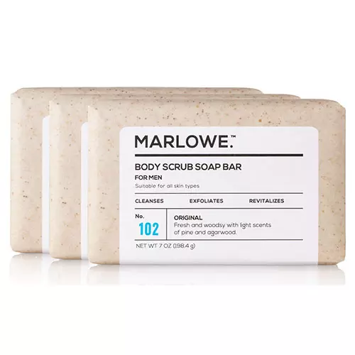 MARLOWE. Body Scrub Soap Bar