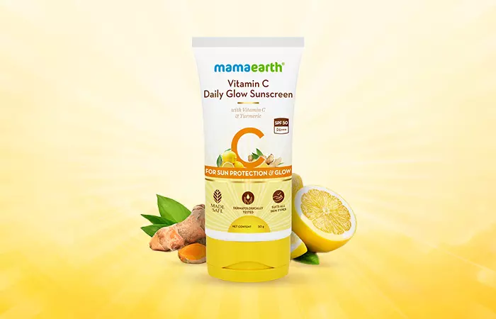 Mamaearth Vitamin C Daily Glow Sunscreen