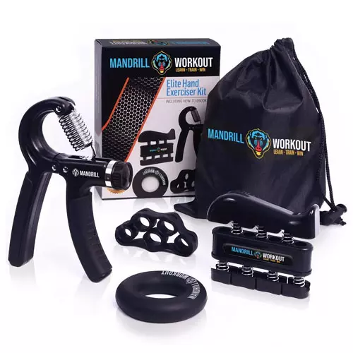 Mandrill Hand Grip Strengthener Set