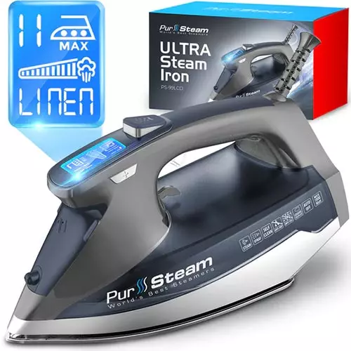 PurSteam Professional Grade Steam Iron