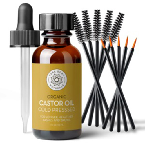 Pure Body Naturals Organic Castor Oil for Eyelashes