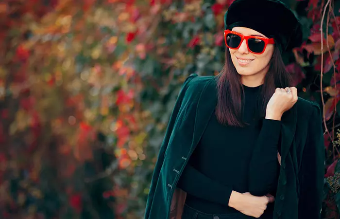 Wear The Jacket On Your Shoulder Like A Cape