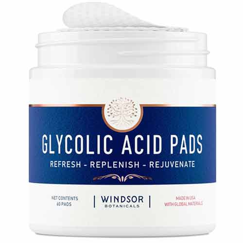 Windsor Botanicals Glycolic Acid Pads