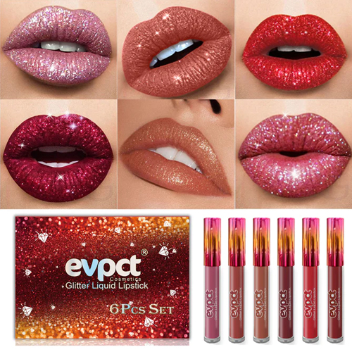 evpct Matte To Glitter Liquid Lipstick