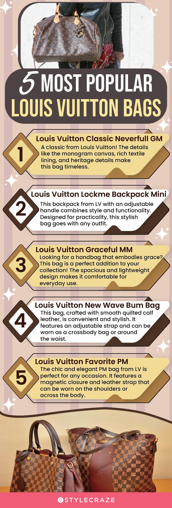 The 8 Most Popular Louis Vuitton Purses, Handbags and Accessories